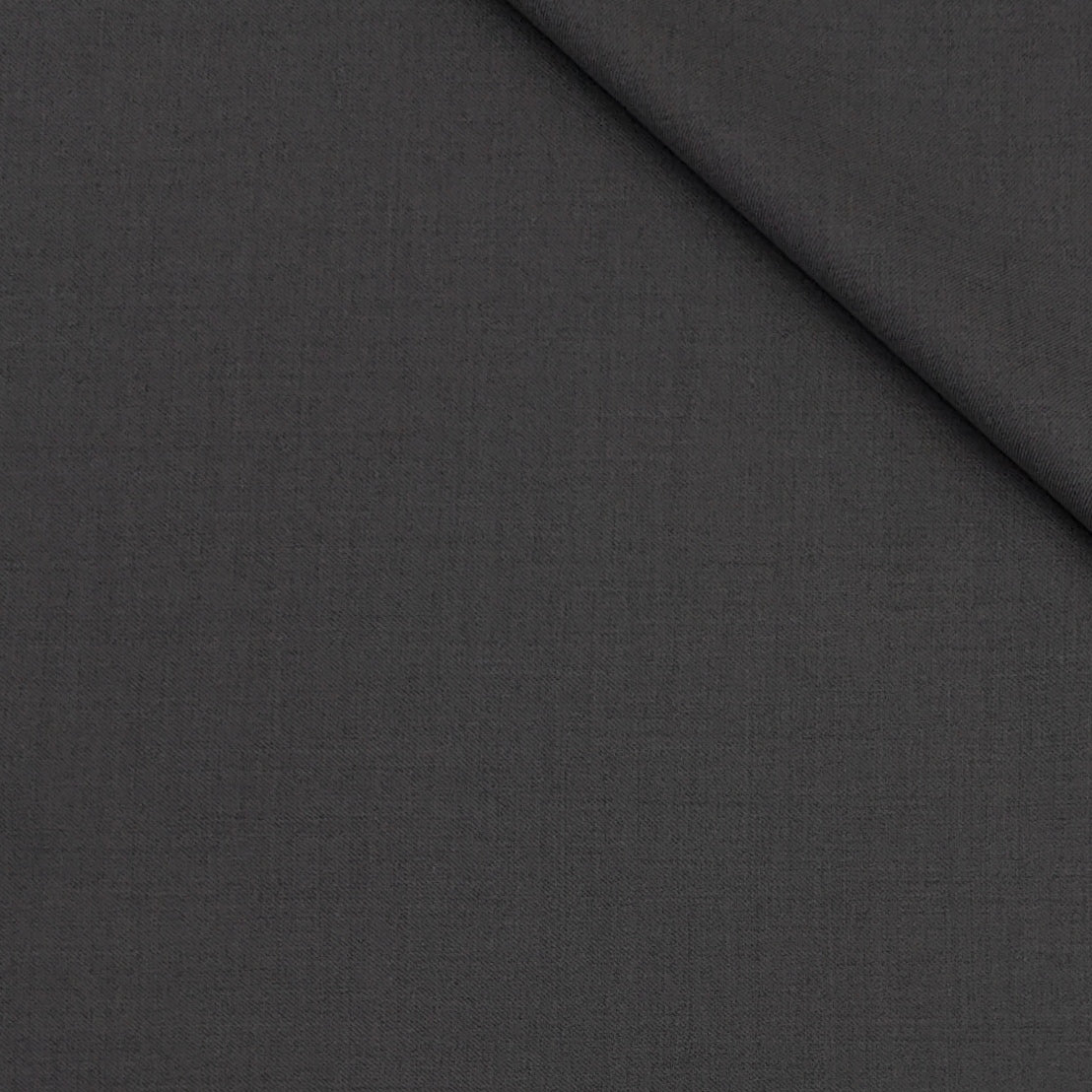 Trouser Fabric OCM Super 150s 40%Wool Plain Colour Cedar Brown